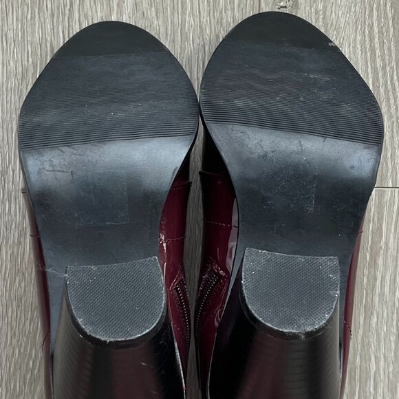 Forever21 Patent Leather Boots - Picture 5 of 6